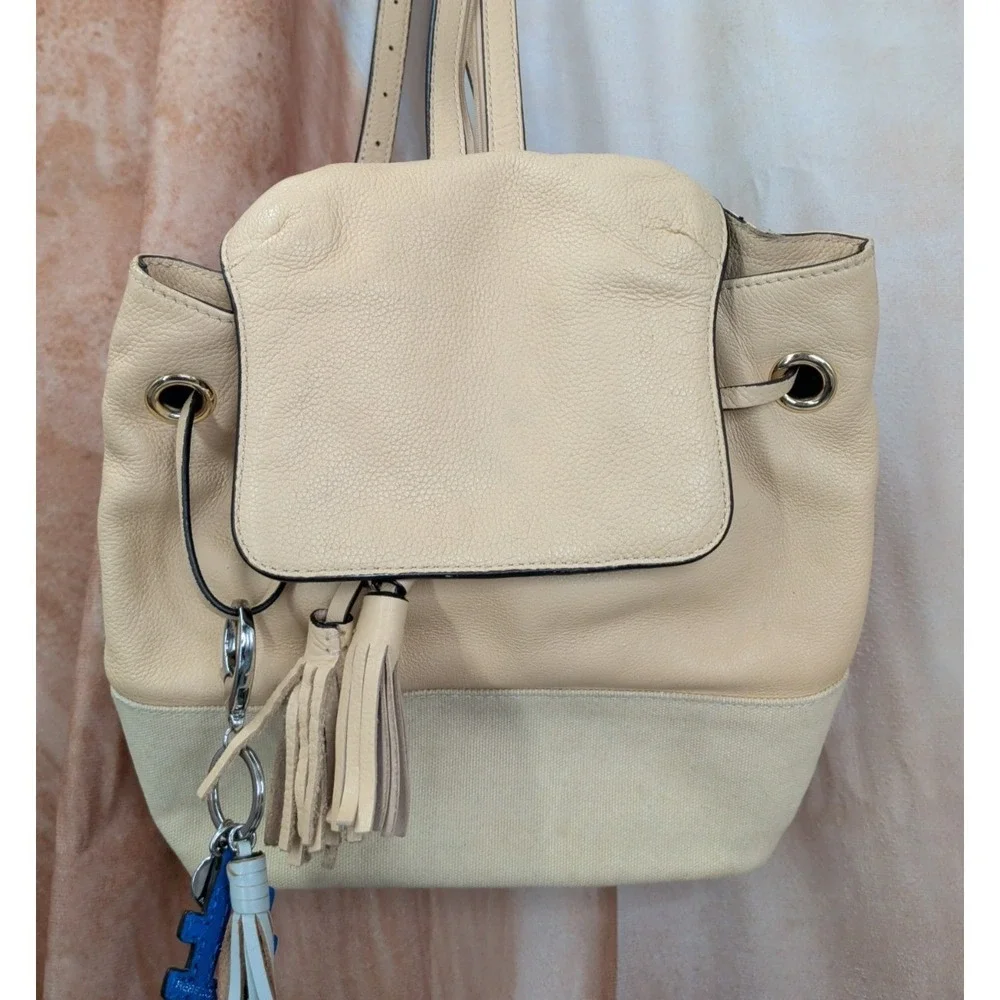 Rebecca Minkoff Mansfield Leather Canvas Backpack
